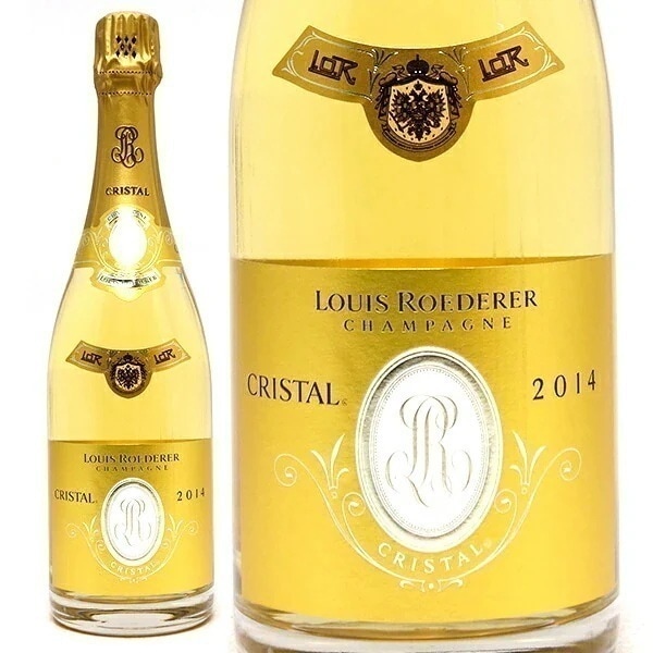 2014 ルイ ロデレール クリスタル ブリュット 箱なし 並行品 750ml シャンパーニュ 白泡 コク辛口 ワイン ^VALR0614^