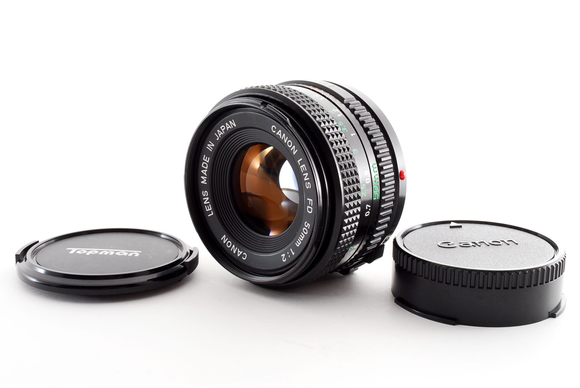 【中古】キヤノン Canon New FD NFD 50mm f/2 美品 FDマウント