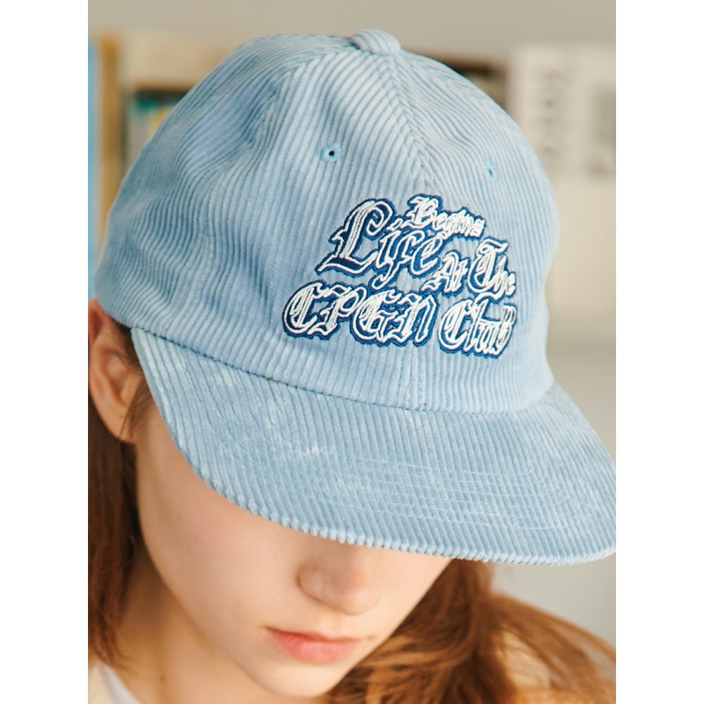 CPGN ジャンプコーデュロイボールキャップスカイグレー 6,137円