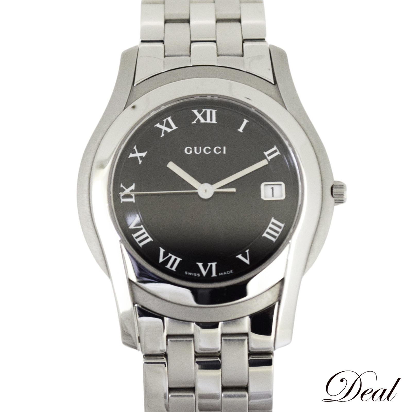 グッチ Gクラス デイト 5500M メンズ 腕時計