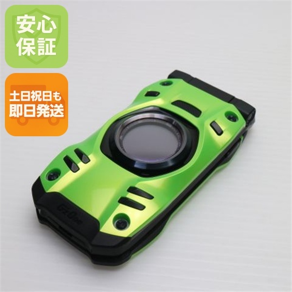 新品同様 G zOne TYPE-XX KYY31 リキッドグリーン 白ロム 本体 即日発送 土日祝発送OK 28