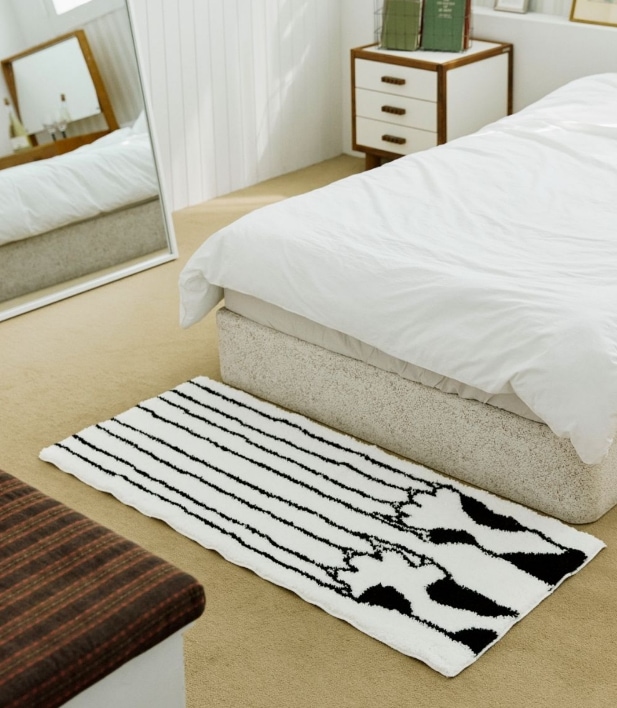 [NOMIA] PAW RUG インテリア ラグ カーペット (50 x 120)