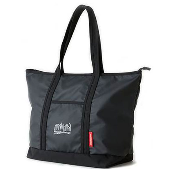 マンハッタンポーテージ Manhattan Portage MP Logo Printed Cherry Hill Tote Bag トートバッグ MP1307ZP-BLKWHT