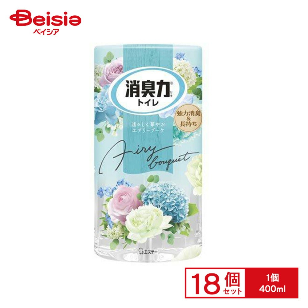 エステー トイレの消臭力エアリーブーケ400ml×18個セット