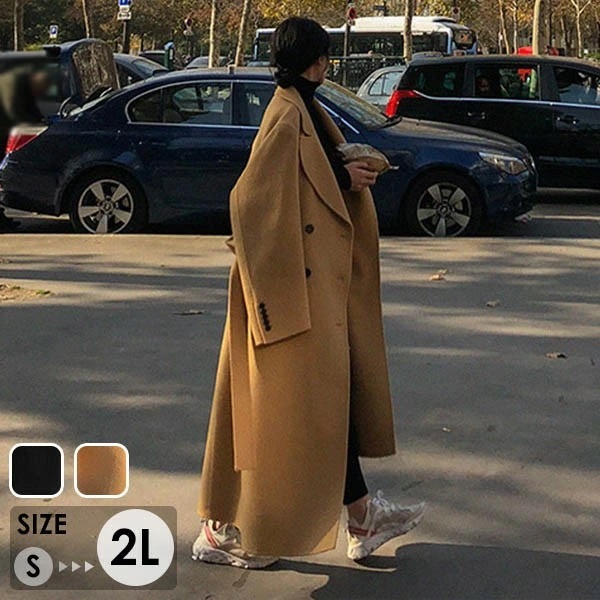 チェスターコート レディース ロングコート コクーンコート 小柄 レディース 秋 冬 冬服 定番 暖かい あったか ロング チェスター コート カジュアル シンプル フォーマル アウター 韓国 大人