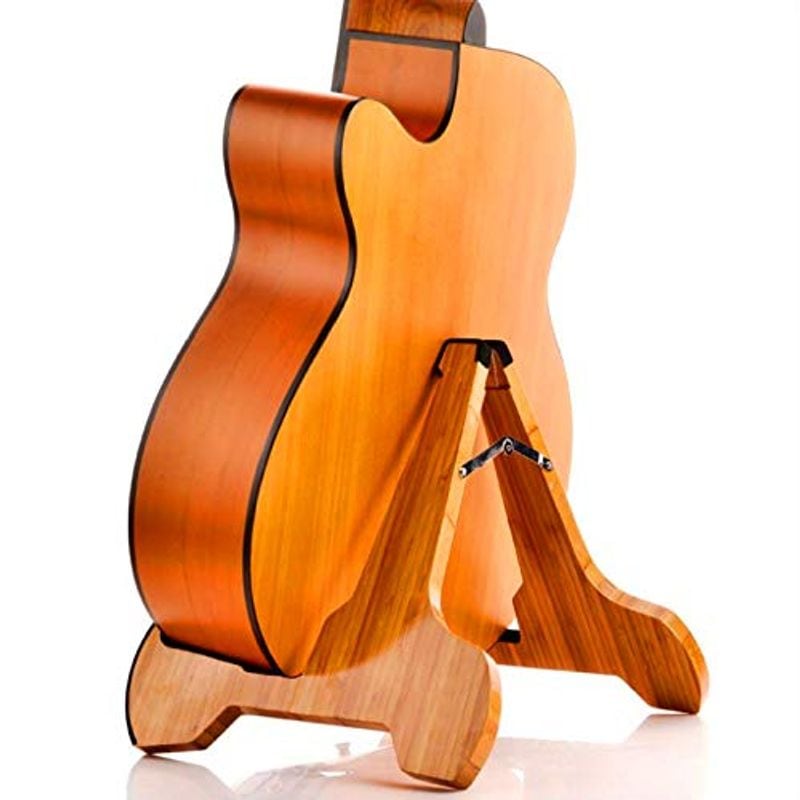 新作ウエア ギタースタンド 木製 A型折りたたみスタンド ギター エレキギター エレキベース バイオリン ギターホルダー 汎用 その他