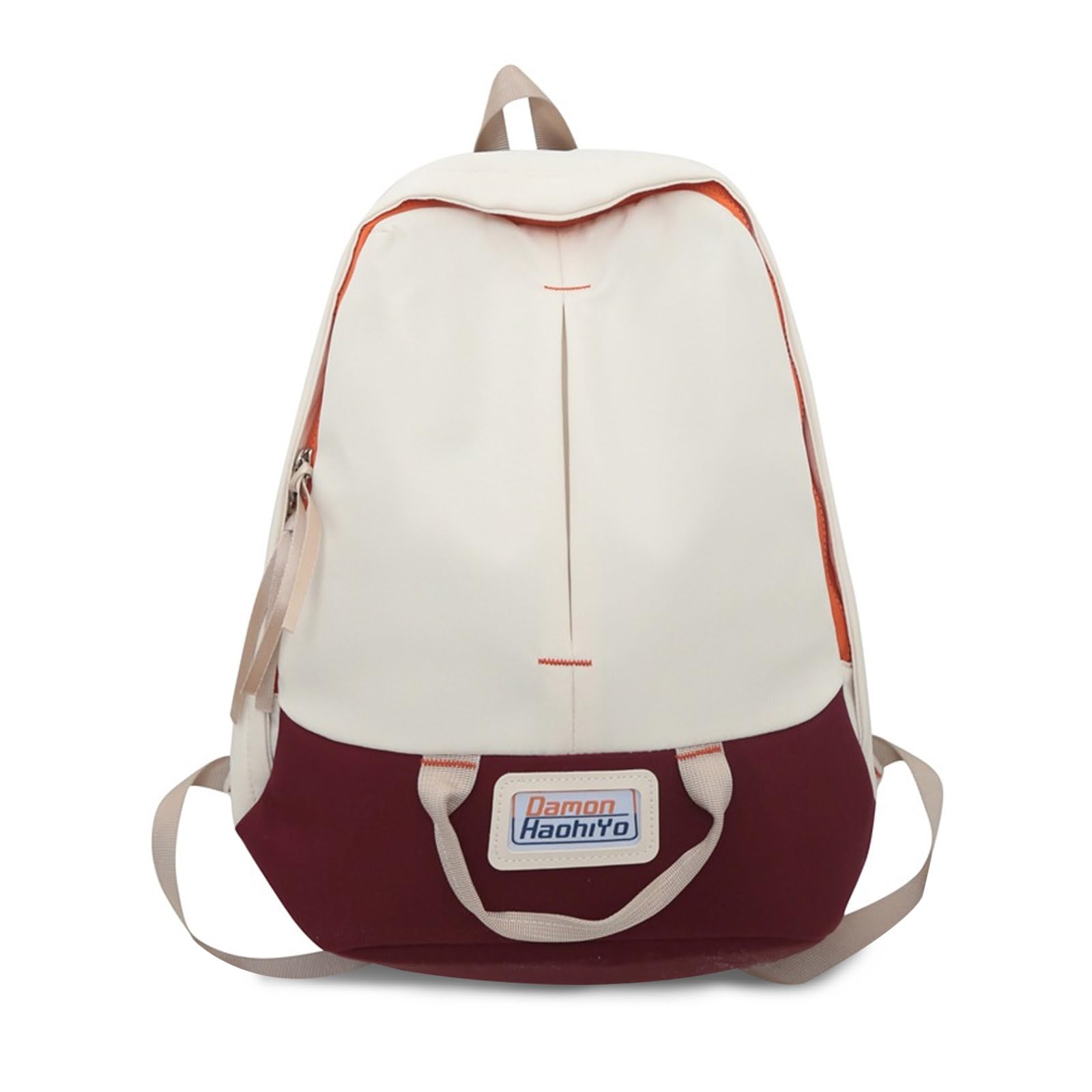 [FANDARE] リュック レディース 大容量 軽量 通学 韓国リュック 学生 男女兼用 カジュアル 人気 おしゃれ かわいい バックパック リュックサック 高校生 通勤 通学 レッド