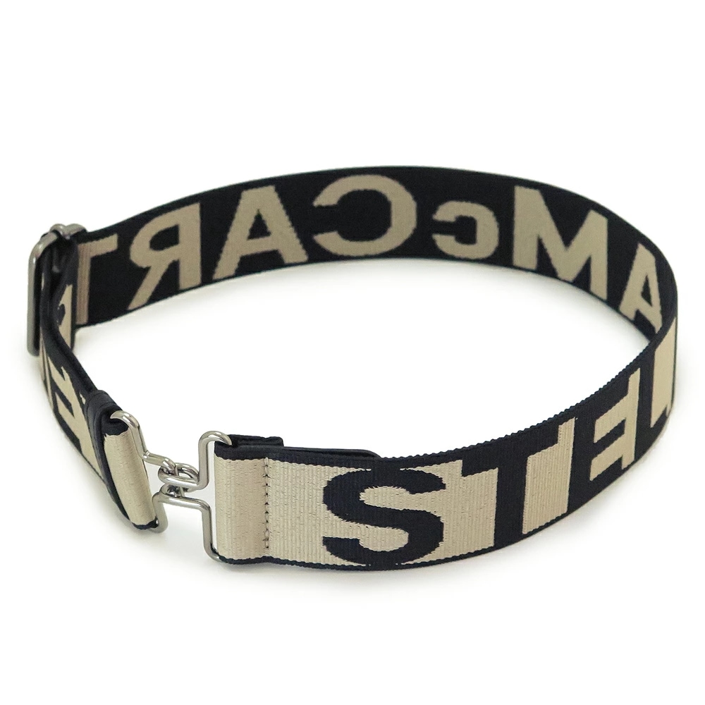 ベルト レディース ステラ ロゴ ベージュブラック 594236 W8531 9195