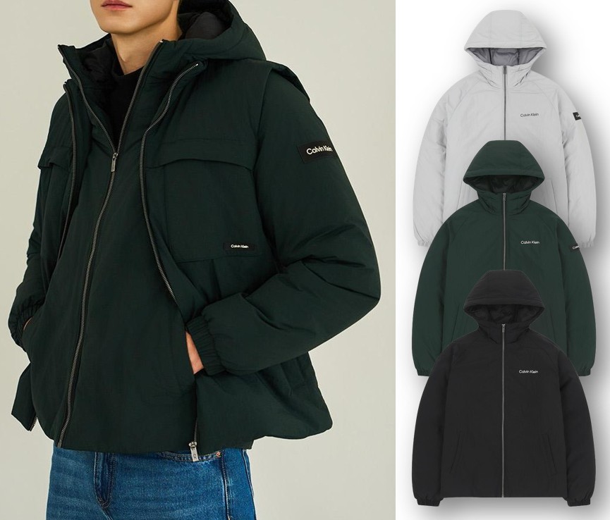 Mens Woven Wellon Padded Jacket