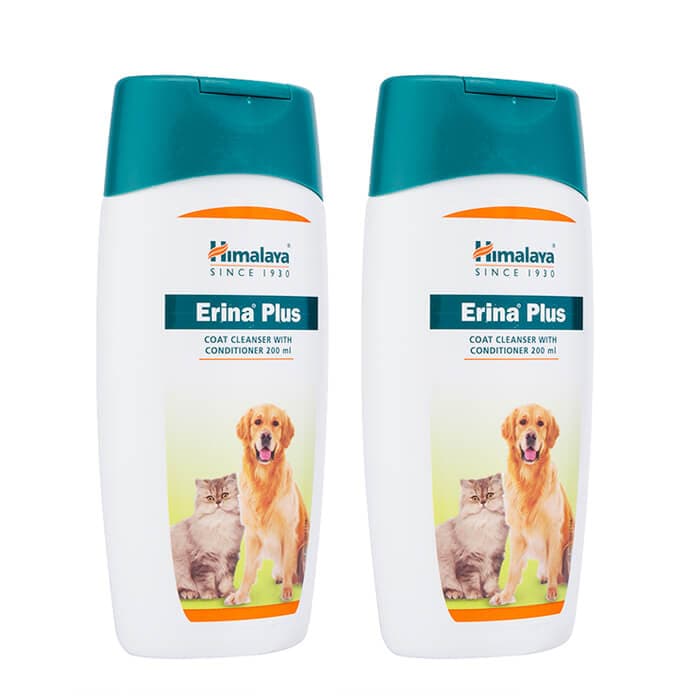エリナプラス コートクレンザーウィズコンディショナー 200ml 2本 ヒマラヤ ペット用クレンジングコンディショナー Himalaya 海外発送 日時指定不可 国際郵便発送