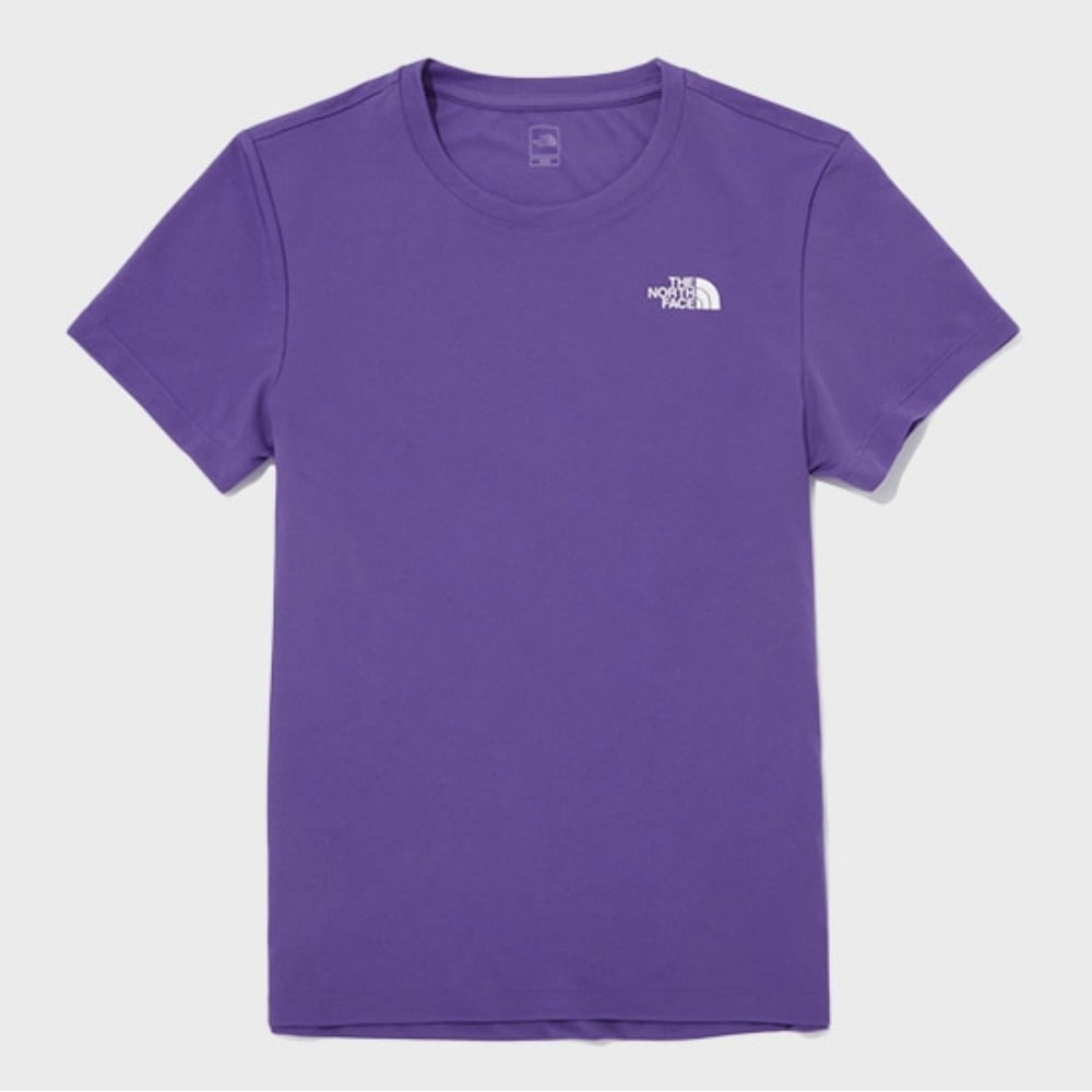 ノースフェイス [ノースフェイス] レディースリカバリーショートスリーブラウンドTシャツ NT7UQ36B_PUR