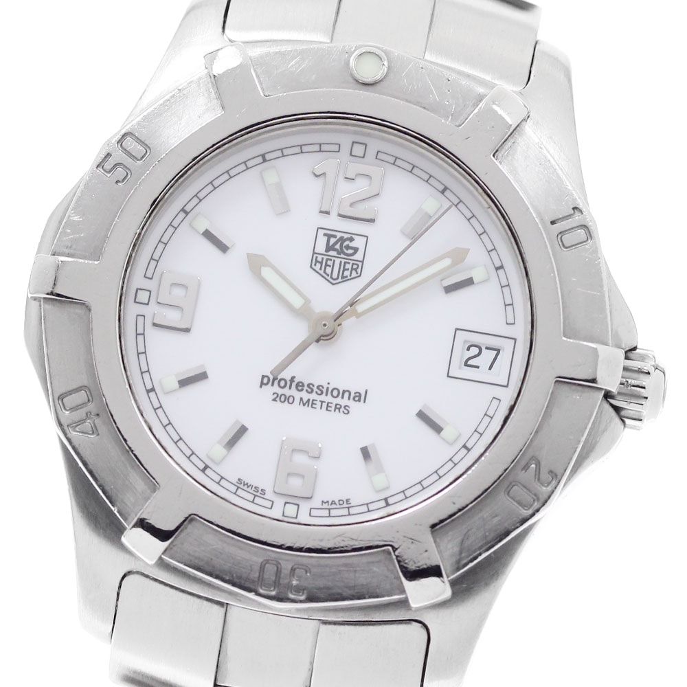 タグホイヤー TAG HEUER WN1111 2000 エクスクルーシブ デイト クォーツ メンズ _945292【中古】