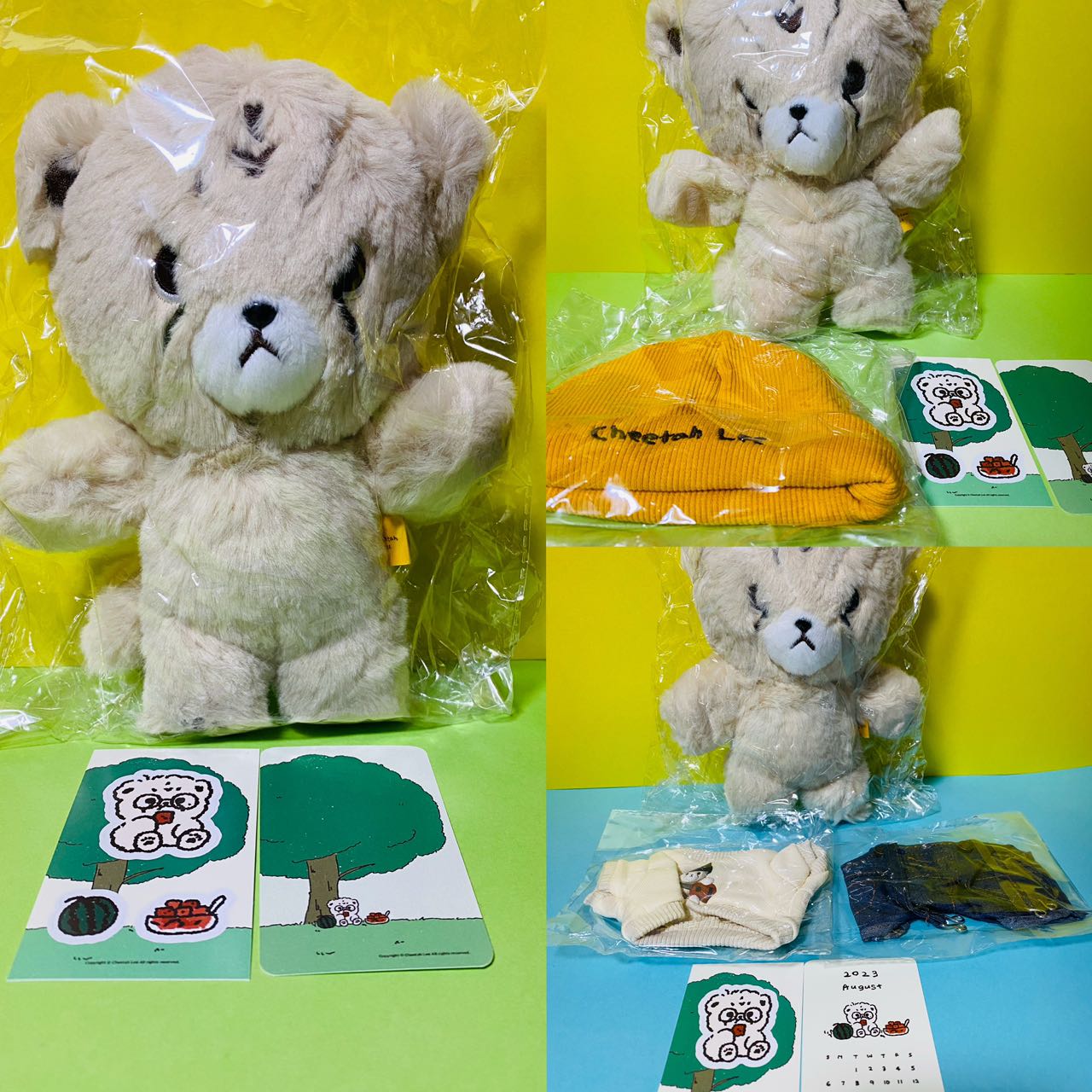 NCT DREAM マーク　マスタニム ぬいぐるみ 20CM チーターリー 치타리 チタリ ペンカフェ 마크 イミンヒョン 이민형 Minhyung NCT127