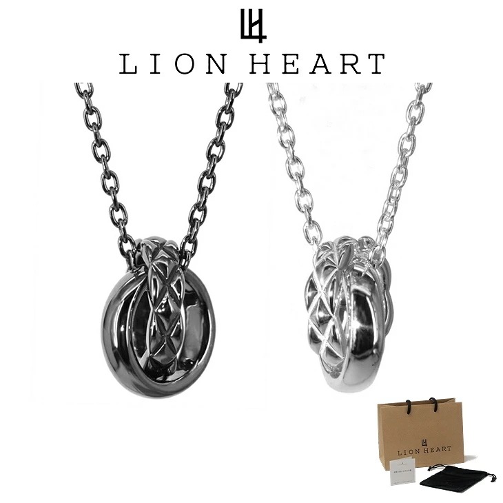 ネックレス メンズ ザリッチ ダブルリング ネックレス SV925 LH-1NE279 クリスマス 誕生日 プレゼント ギフト 彼氏 【ネコポス】