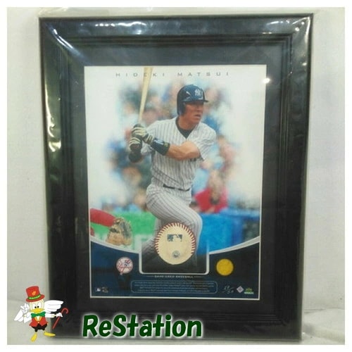【未使用品】アッパーデック社 松井秀喜 GAME-USED BASEBALL コレクションフレーム