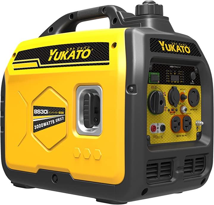 インバーター発電機 定格出力3.0kVA 50Hz/60Hz切替 過負荷保護 PSE認証 防音型 高出力