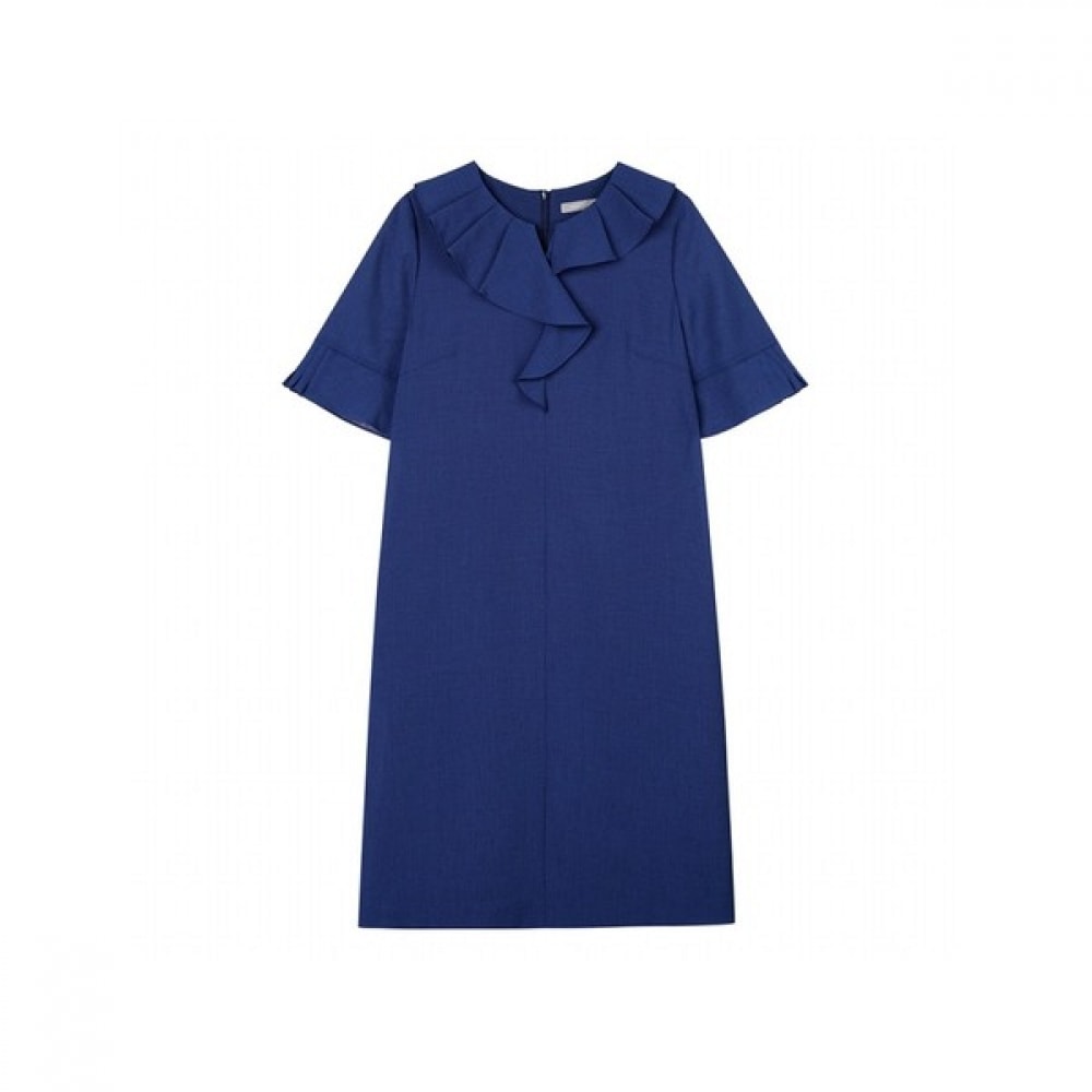 (アナルドバシーニ) (アナルドバシーニ) フリルネックHフィットドレス (AW07OP02M)