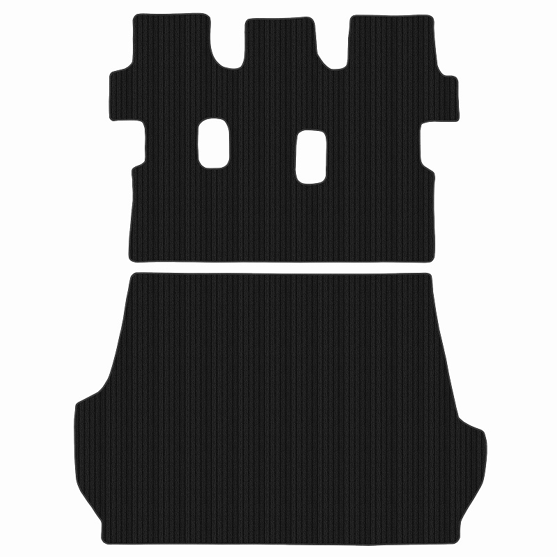 [優れた品質で安売りに挑戦]トヨタ ランドクルーザー 200系 後期 URJ202 5人乗り ラゲッジマット フロアマット トランクマット [3色から選択]