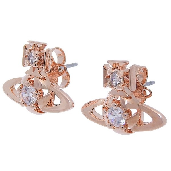 ヴィヴィアンウエストウッド アクセサリー レディース ピアス ピンクゴールド LEE ORB EARRING 6201037C02G103 VIVIENNE WESTWOOD