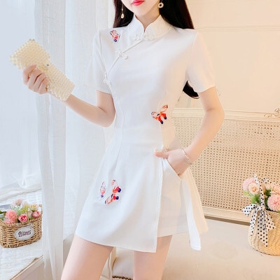 ワンピース デート ショート ショート丈 袖あり 半袖 スリム タイト 細身 かわいい 大人可愛い きれいめ シンプル カジュアル 大人 上品 おしゃれ お洒落 主役級 存在感 夏 10代 20代