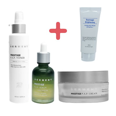 セルマン～Serment Prestige R.A.P. Toner 150ml Qoo10] SERMENT セルマンプレステージP.A.P 3点セッ : キット