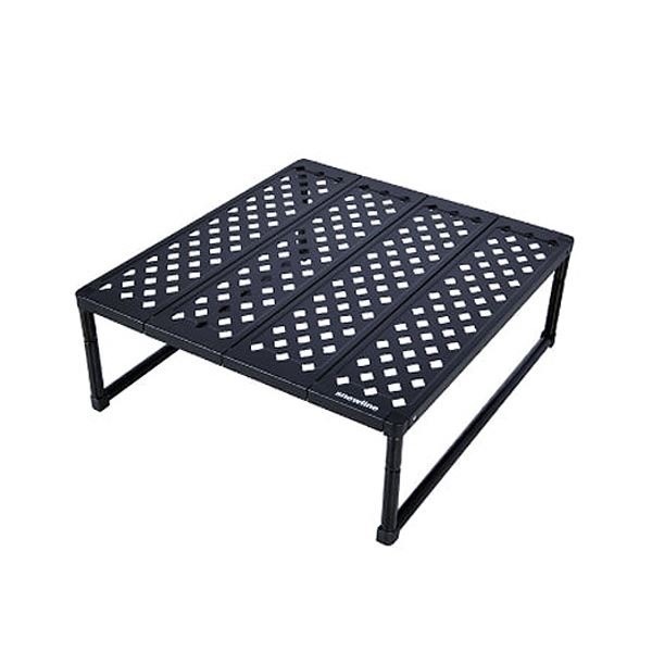 キューブグラウンドテーブル/アウトドア用品 重量：430g 軽量 snowline スノーライン キャンプ 登山 トレッキング