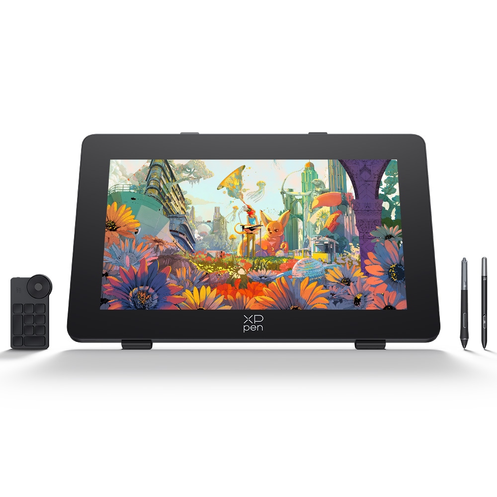 XPPen 液タブ 23.8インチ 液晶タブレット 4K大画面 Calman認証ディスプレイ 2種X3 Proペン 左手デバイス付き デザイン マンガ制作 お絵描きソフトウェア付