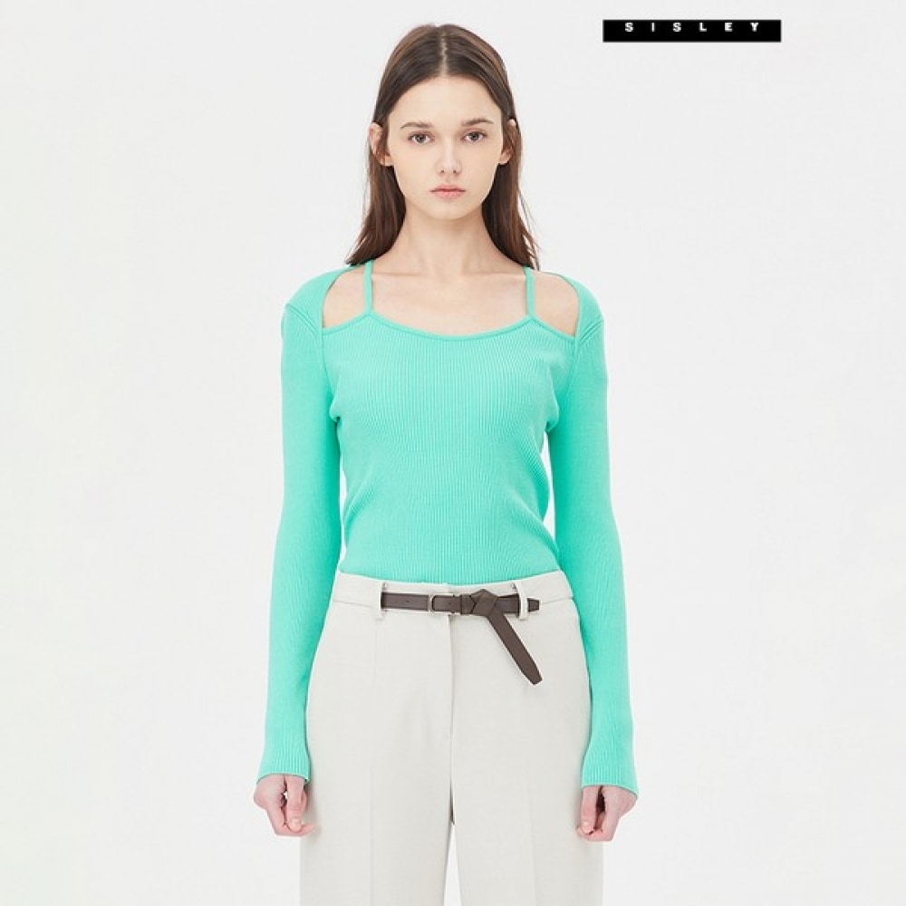 [シスレー] シスレーカットアウトスリムニットSAKP10411