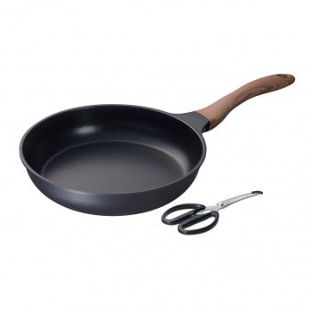 エヌトーン IH対応フライパン26cm（キッチンバサミ付） MB-1459 1034134