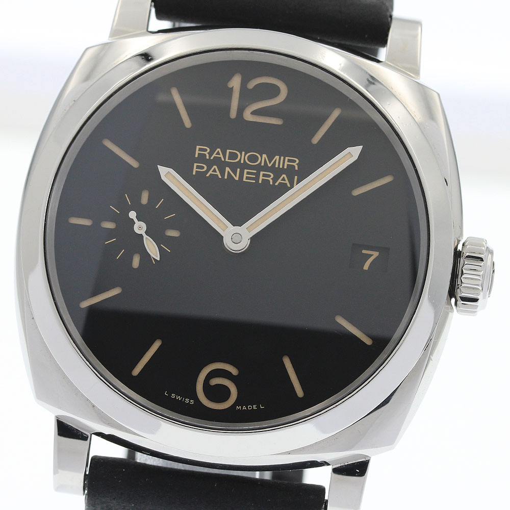 パネライ PANERAI PAM00514 ラジオミール 1940 3デイズ デイト 手巻き メンズ 保証書付き_952787【中古】
