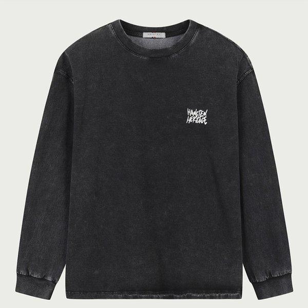 男性インディゴウォッシュドハーフトーングラフィティマンツーマン10570-031-411-03A-SH