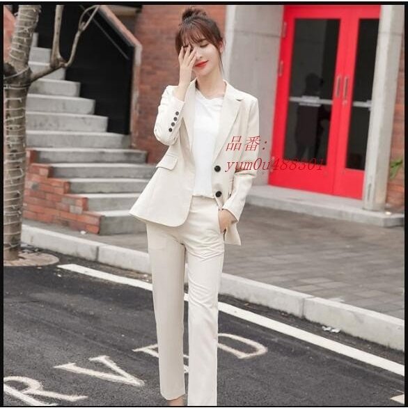 セットアップ 結婚式 女性 OL セレモニースーツ ビジネス スーツ レディース パンツスーツ 参観