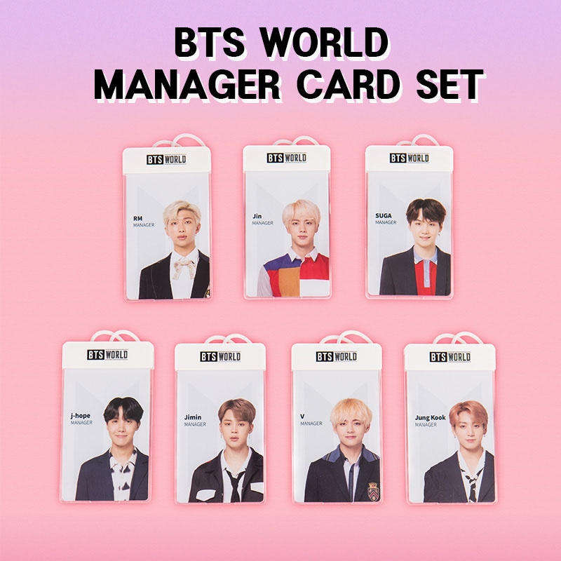 BTS WORLD ジョングク グク トレカ マネージャーカード