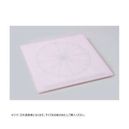 山県化学(ヤマケン) 積層目盛入りまな板 （正方形） L ピンク