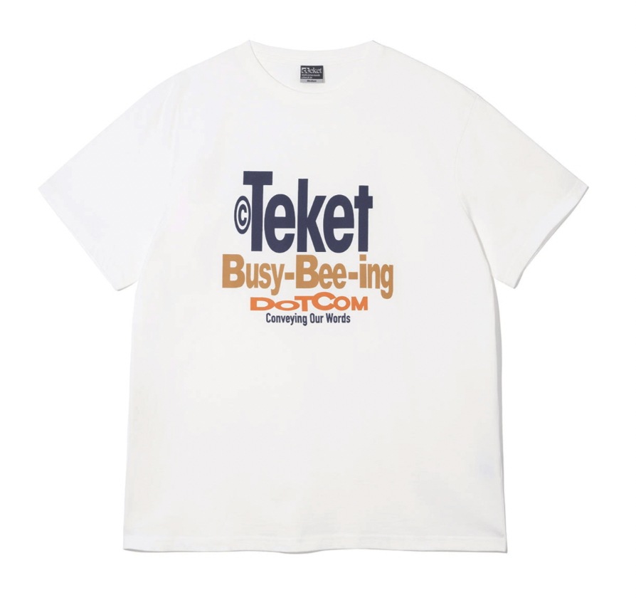 テケット Beeing Tee White