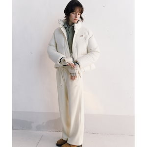 Qoo10 DXOH RIVET WIDE PANTS カモフ