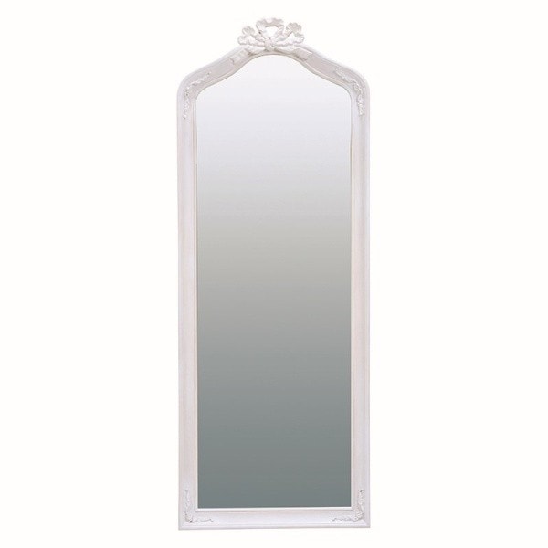 クラシック風 姿見 ミラー 重厚感 優雅 フォルム 彫刻 アンティーク調 鏡 置き鑑 お姫様風 家具 27,209円