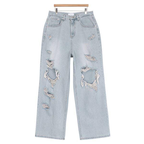 ジーンズ STJ043 1COLOR メンズ ワイド ヴィンテージ デニム パンツ_P323911620