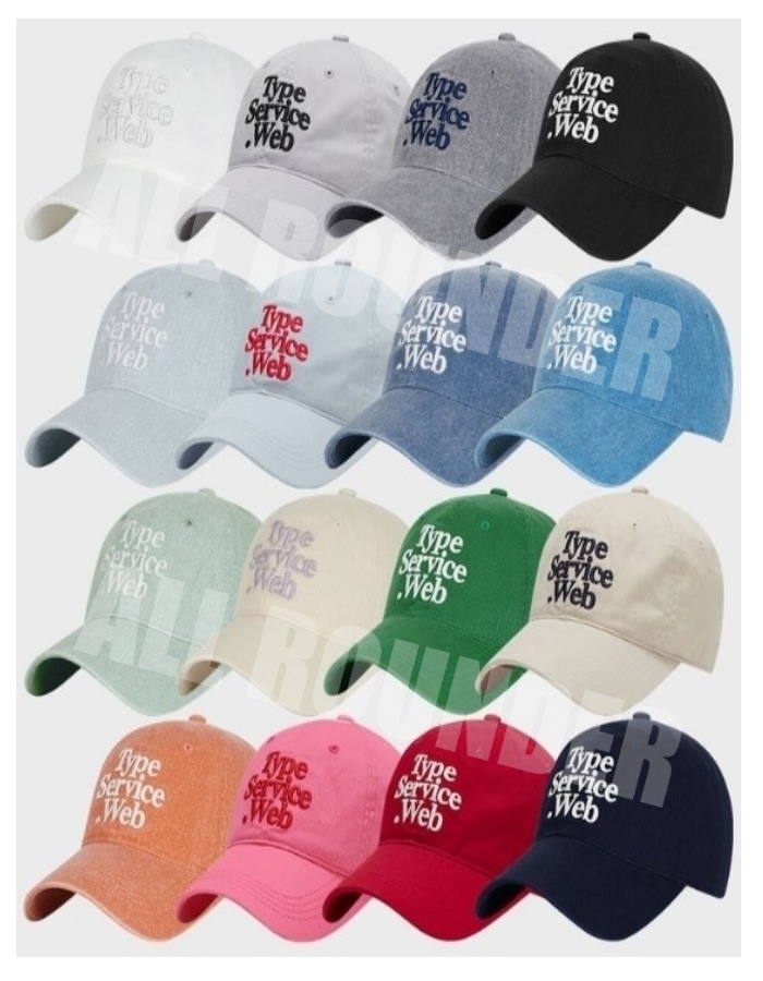 TWICE ジヒョ着用 Typeservice Web Cap 23colors 公式正規品