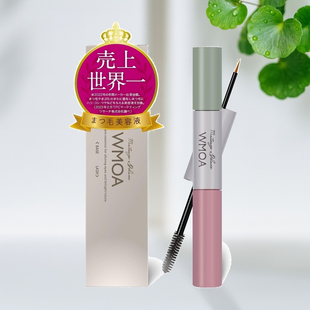 WMOA ファーマフーズ まつ毛ケア＆美カールを1本で叶える2wayタイプ まつ毛美容液 まつ毛デラックス HGP配合 10種のヘアケア成分配合 8つの無添加 国内製造 まつ毛パーマ 睫毛 まつげ美容