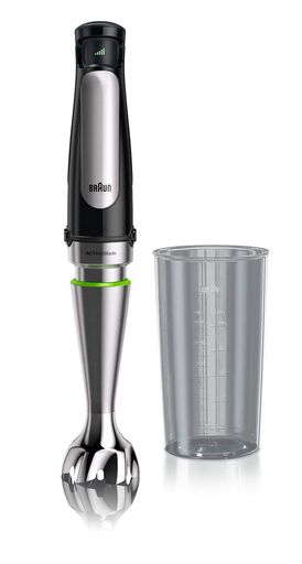 ブラウン ハンドブレンダー マルチクイック7 MQ7000X 簡単操作 時短 離乳食 下ごしらえ スムージー スープ つぶす 混ぜる 1台2役 ハイパワー400W お手入れ簡単 食洗機 ドイツ設計 直