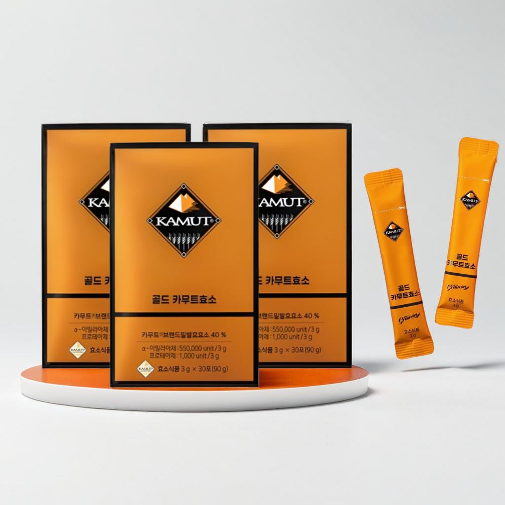 [3か月分] ゴールドカムート酵素 3g x 90包 (消化酵素) 6,715円