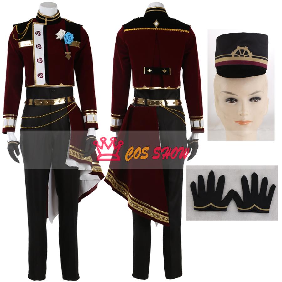 赤字販売!あんさんぶるスターズ!! あんスタ ALKALOID × Valkyrie Artistic Partisan Valkyrie 斎宮宗 影片みか コスプレ衣装 帽子付き オーダーメイド製作
