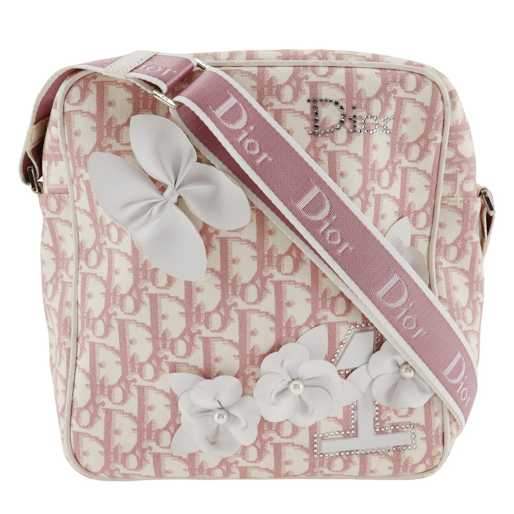 Qoo10] Dior トロッター NO.1 フラワー ショルダ : バッグ・雑貨