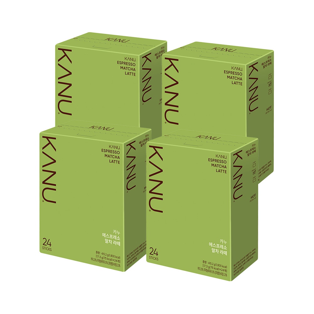 エスプレッソ 抹茶 ラテ 24本 x 4箱 計96本