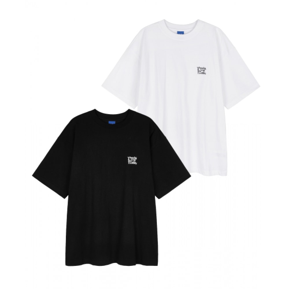 FREI [2PACK] エッセンシャルロゴショートスリーブ t シャツ