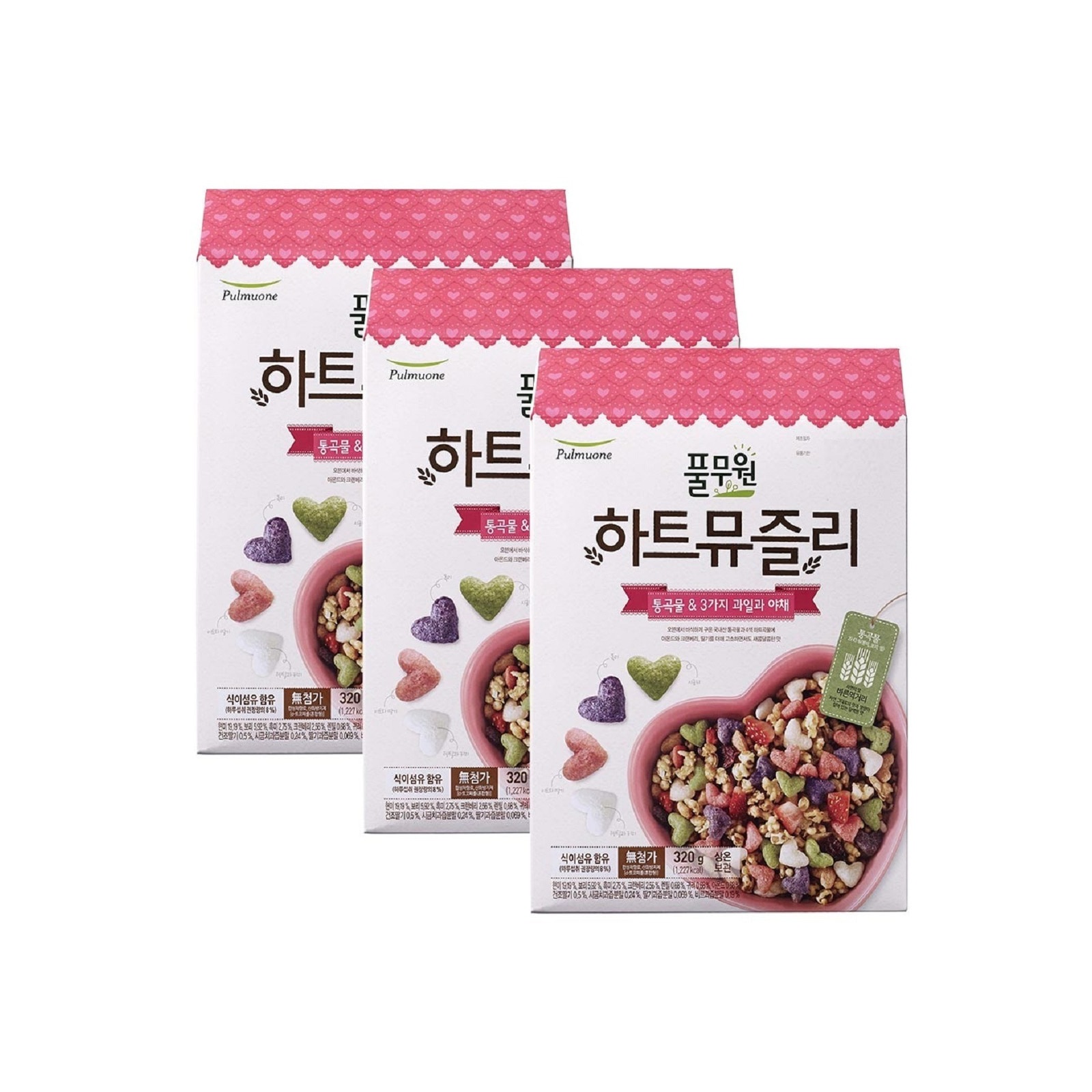 Heart Musli 320g X 3個