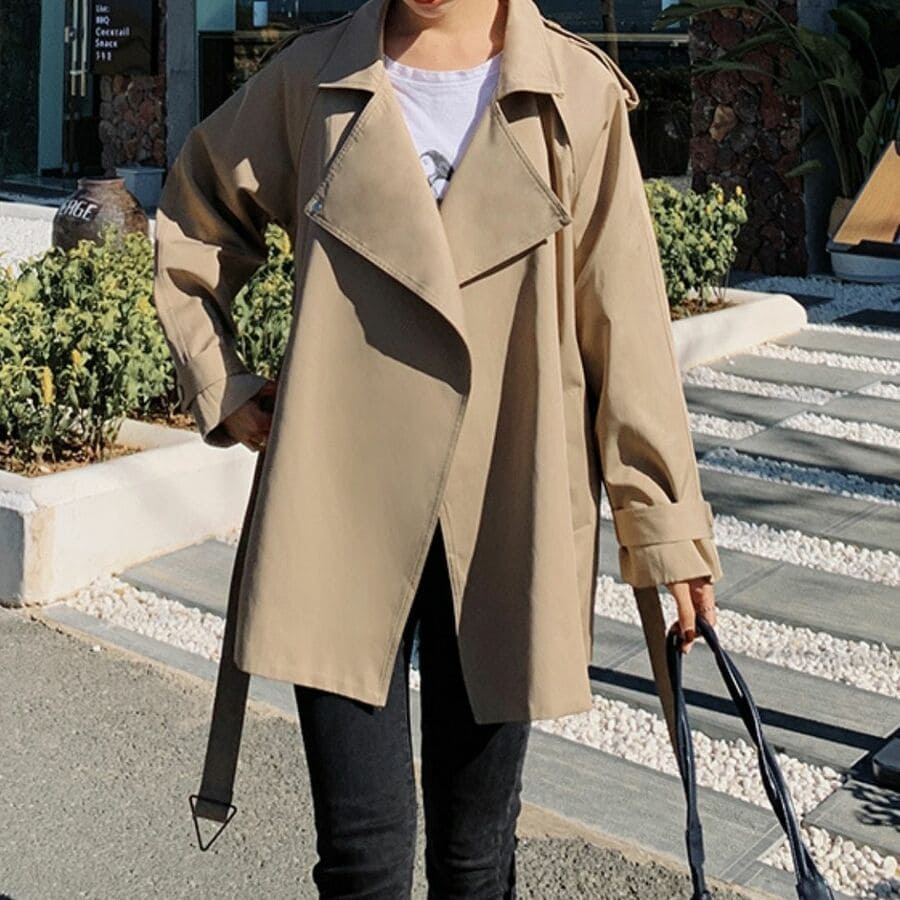 早い者勝ち！ ベストセラージャケット レディース アウター 春秋 トレンチコート 9503