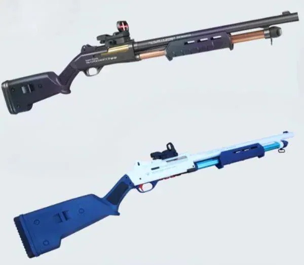 おもちゃの銃 M870 タイプ カート式スポンジショットガン 玩具銃 エアガン スポンジ弾 軟弾銃 おもちゃ CSゲーム 屋外 子供用武器 おもちゃガン