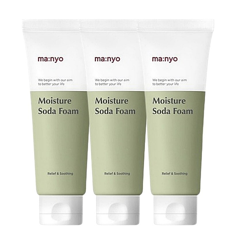 [1+1+1]モイスチャー クレンジング ソーダ フォーム 100ml 3個